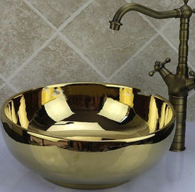 Машина плакировкой золота штуцеров ванной комнаты, краны залуживает золото, машину плакировкой золота ПВД ЗрН на латунных фаусец